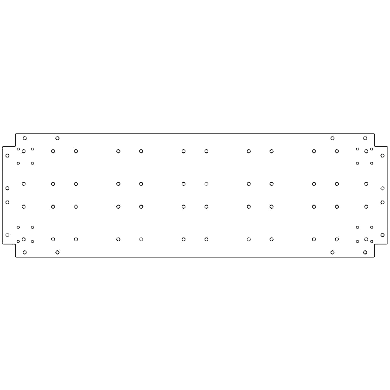 Verzinkt staal bodemplaat 40 x 120 cm