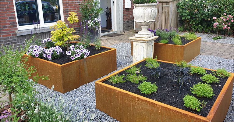 Tuin Inspiratie: Grote Plantenbakken Voor Buiten